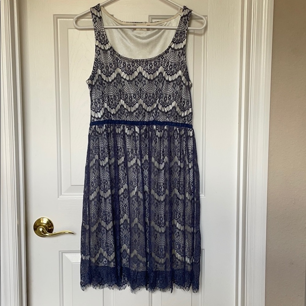 Lacy blue Altar’d state dress